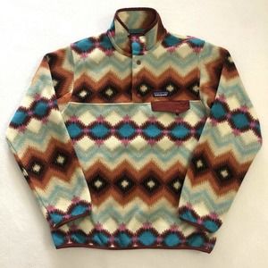 Patagonia Synchilla Multicolor Geometric Fleece Pullover